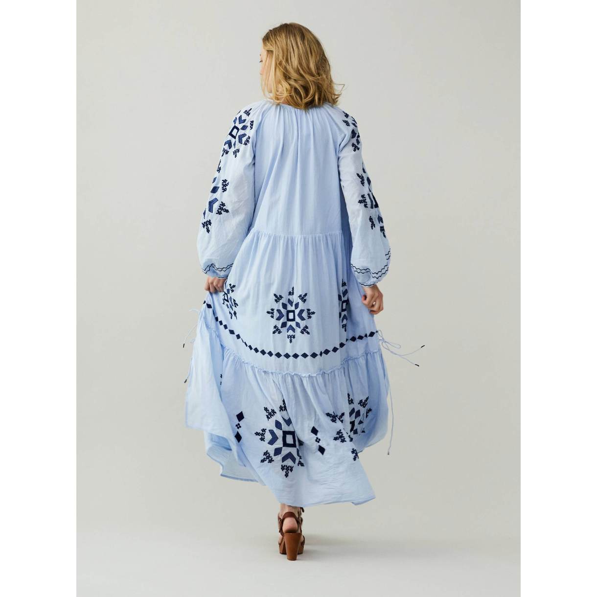 Odd Molly Noor Dress Blue Dew