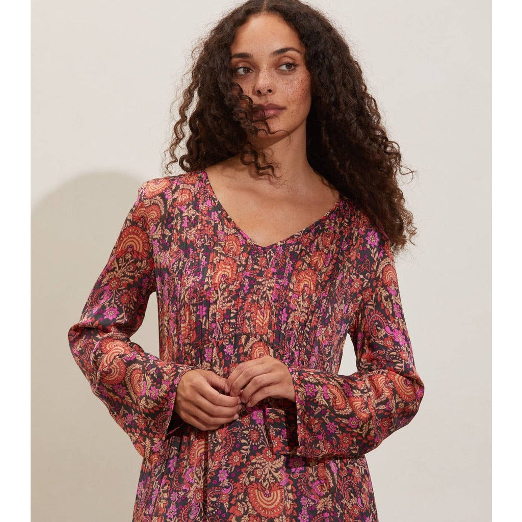 Odd Molly Rosemary Dress Dazzling Pink