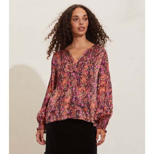 Odd Molly Rosemary Blouse Dazzling Pink