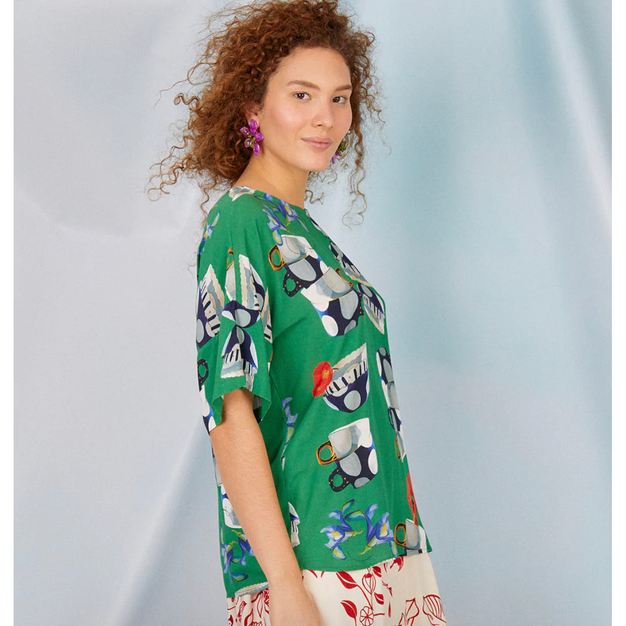 Benta Valentina Blouse Tea Time