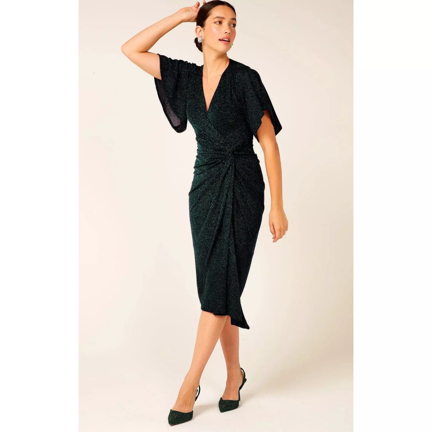 Sacha Drake Emporium Dress Emerald