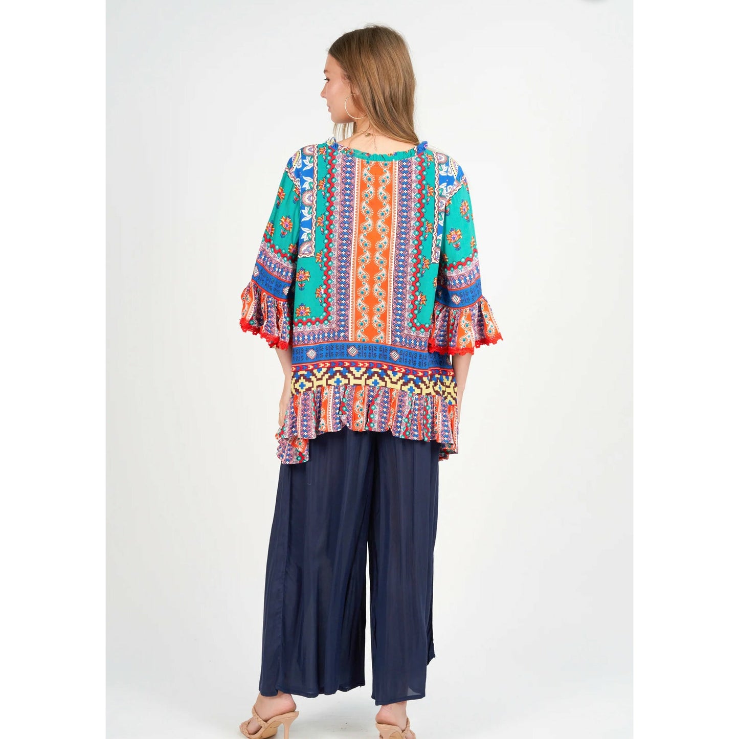 Naudic Hacienda Tunic Tapestry Print