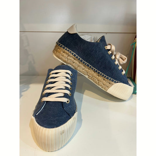 Maypol Canvas Espadrille Sneaker Jeans