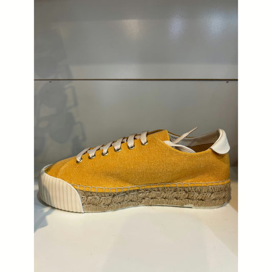Maypol Canvas Espadrille Sneaker yellow