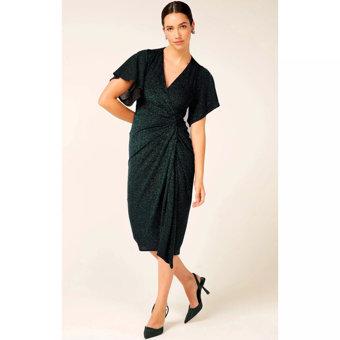 Sacha Drake Emporium Dress Emerald
