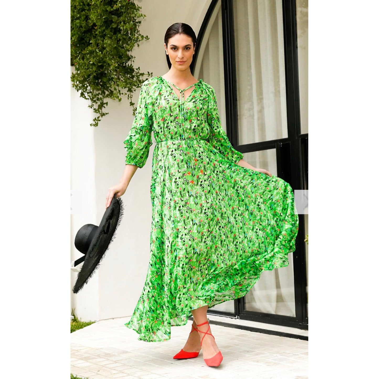 Sacha Drake Green Paradise Maxi