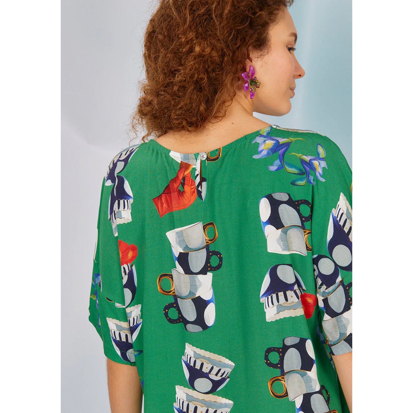 Benta Valentina Blouse Tea Time