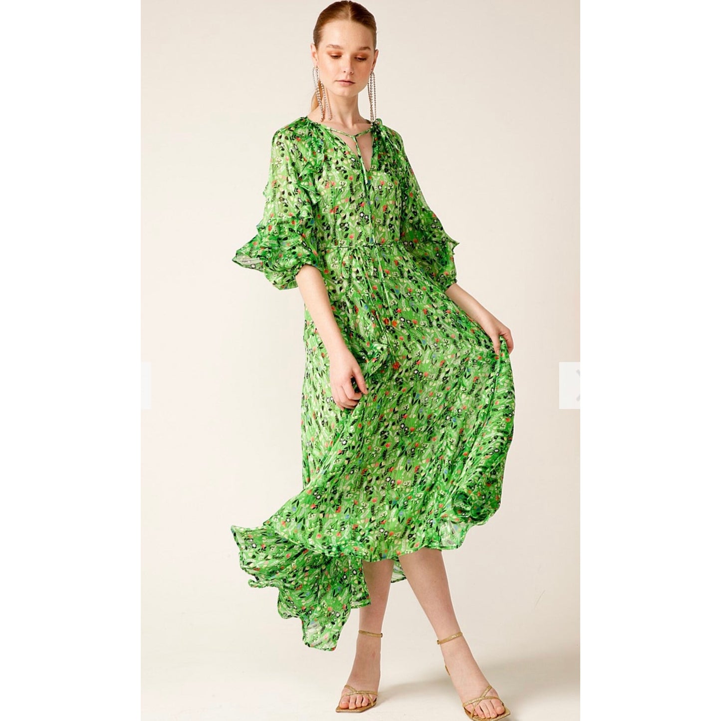 Sacha Drake Green Paradise Maxi