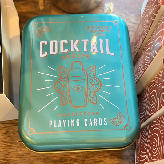Cocktail playing cards