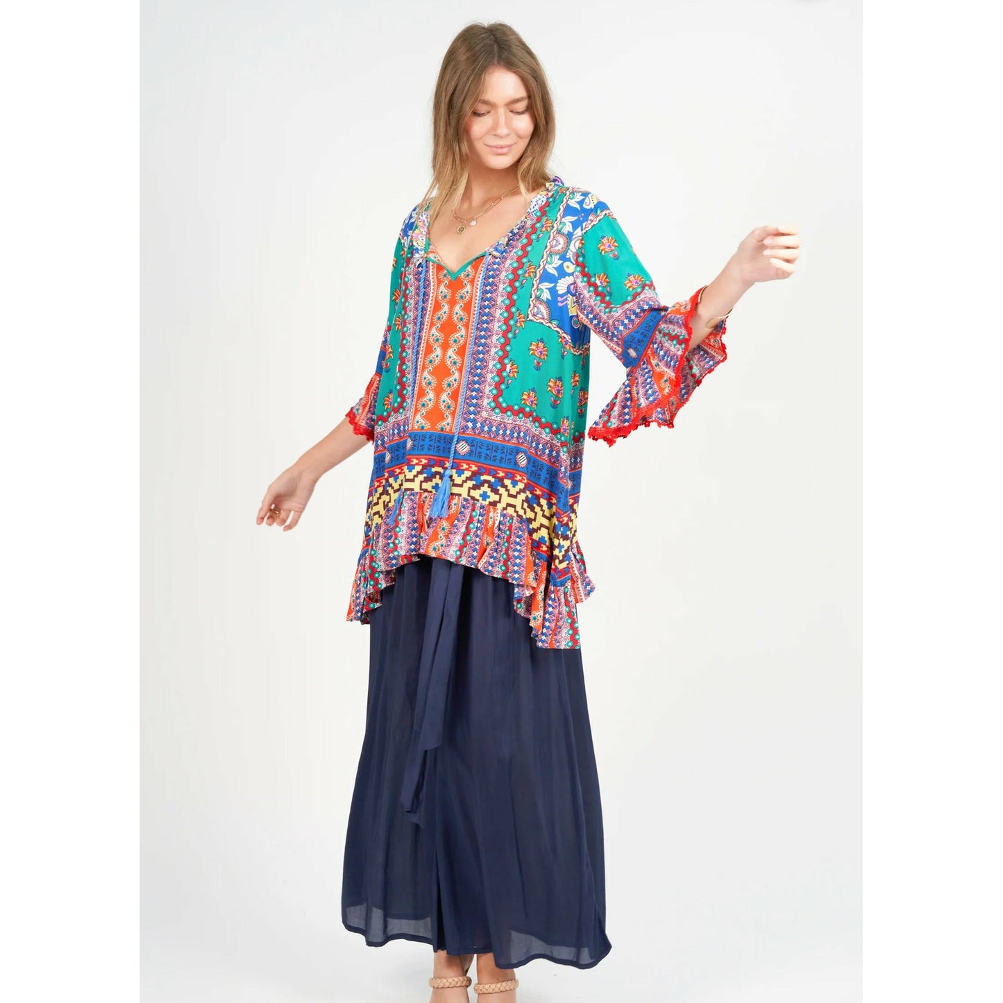 Naudic Hacienda Tunic Tapestry Print