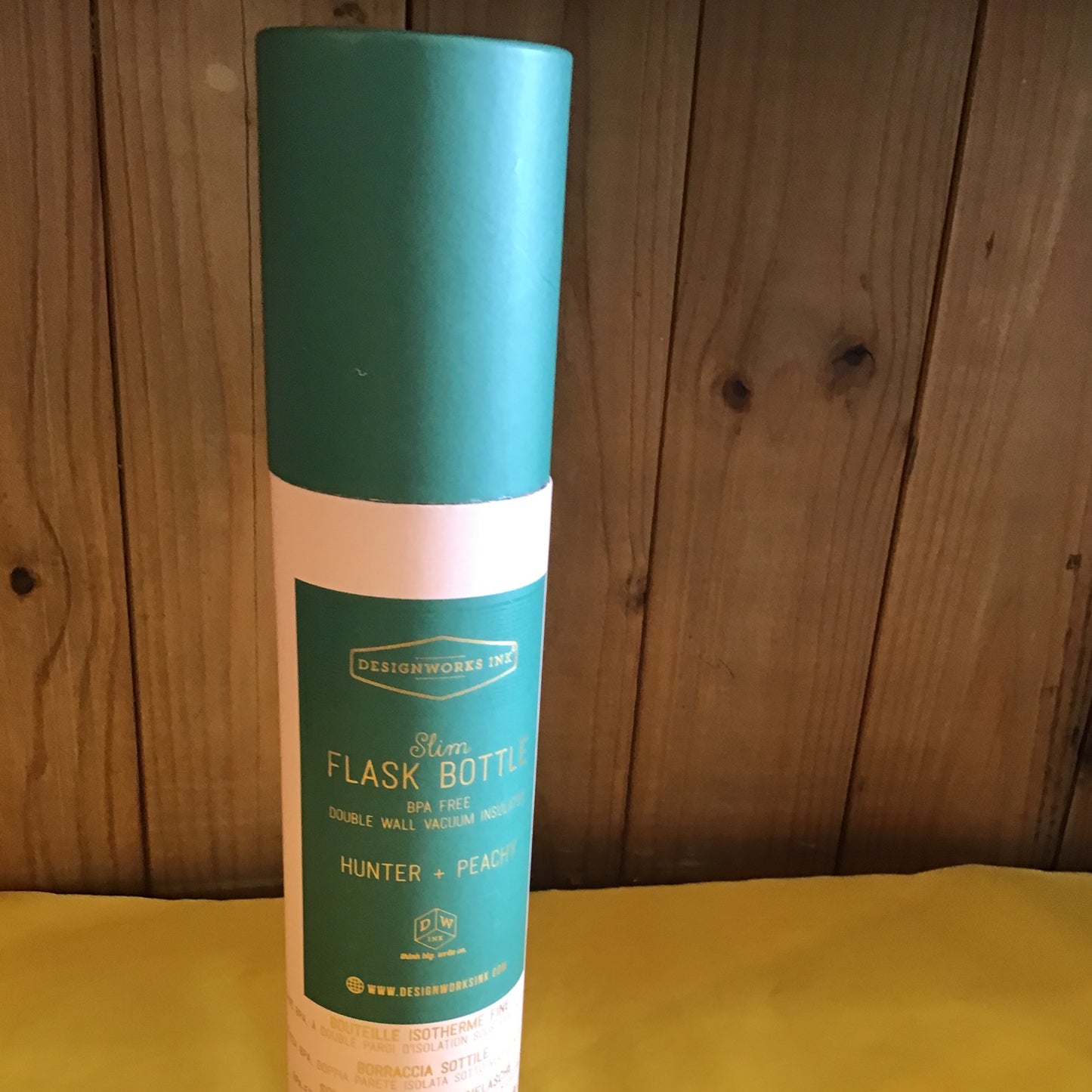 Slim flask bottle