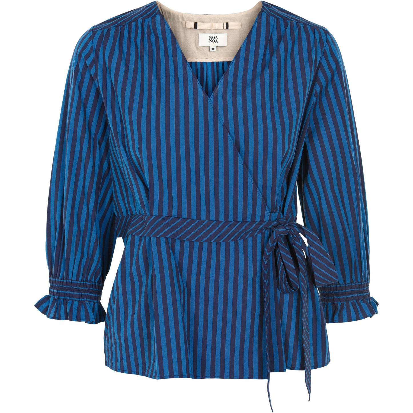 Noa Noa Blouse Art Blue 9596
