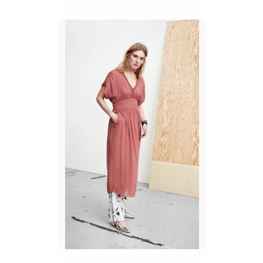 Noa Noa Cedarwood V neck drape dress
